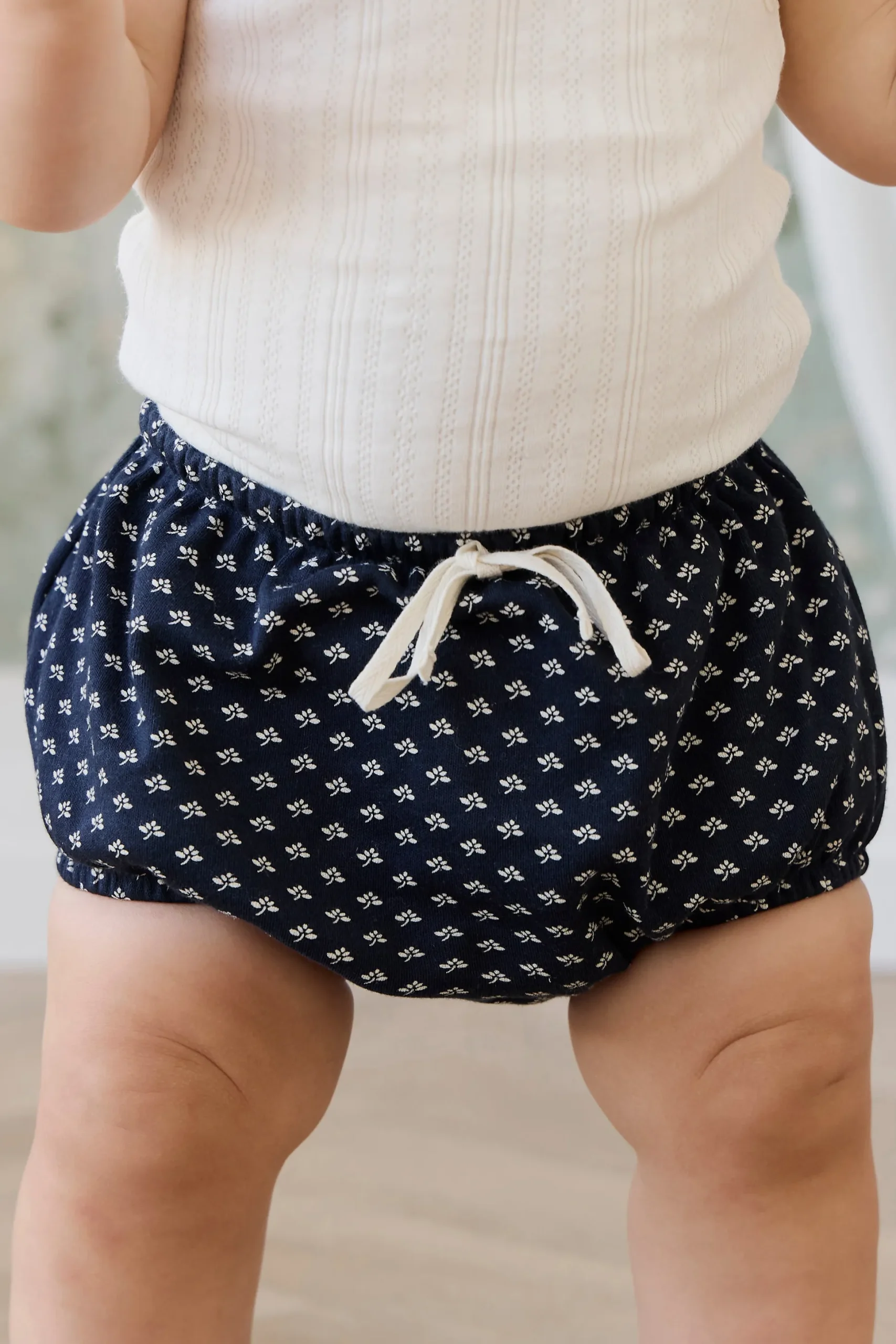 Organic Cotton Classic Bloomer - Lisa Petite Indigo