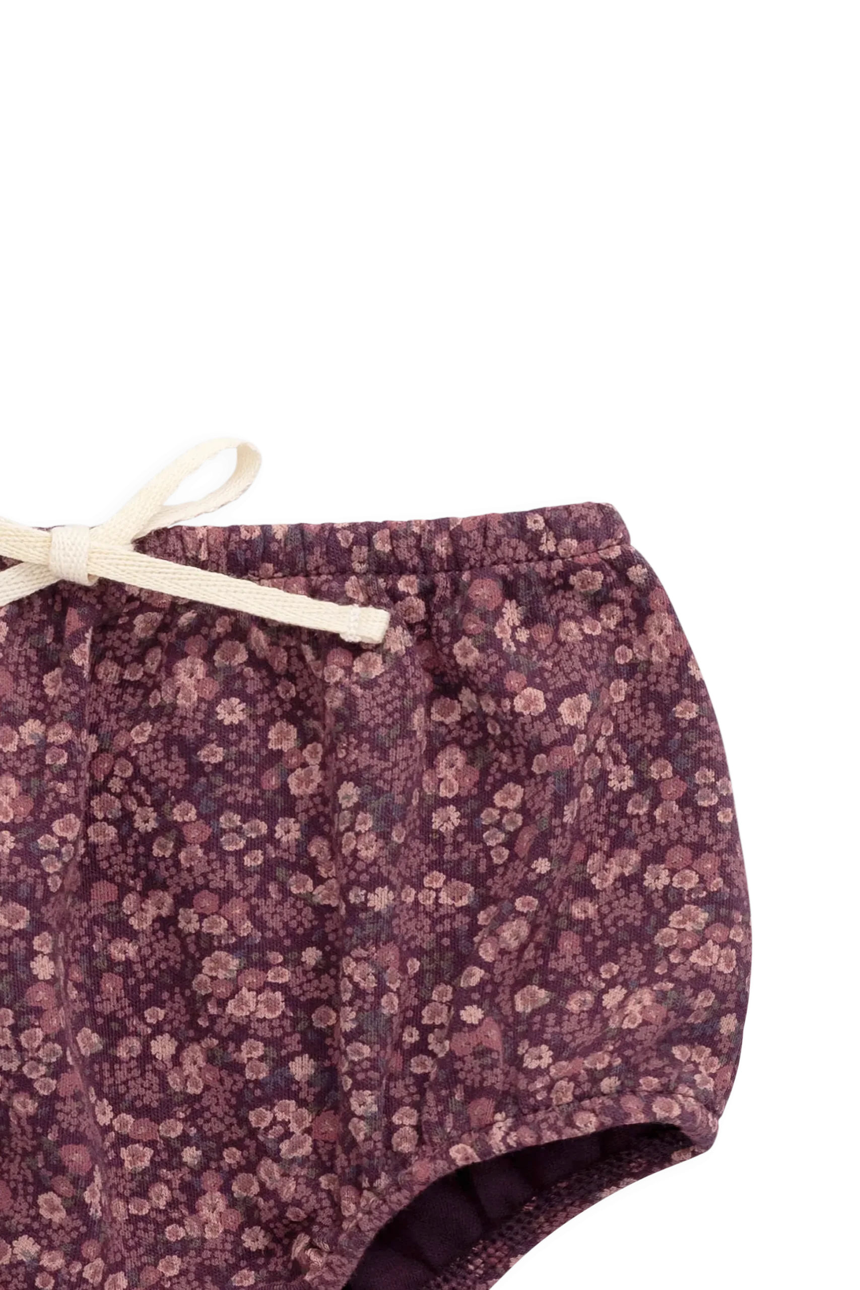 Organic Cotton Classic Bloomer - Fig Floral