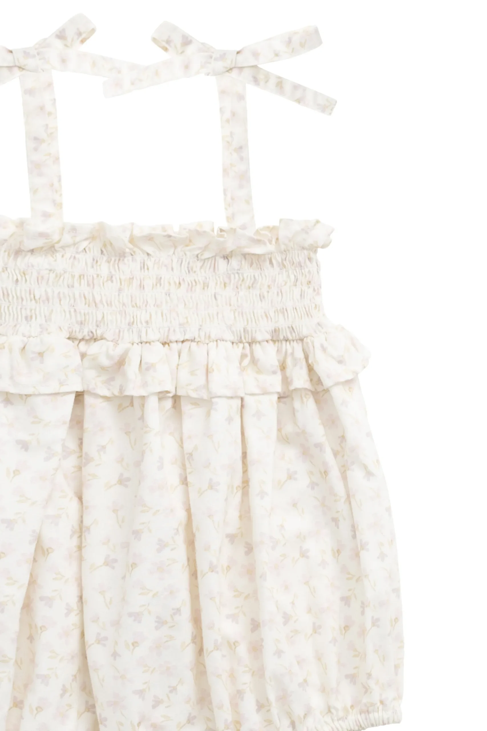 Organic Cotton Cleo Playsuit - Aries Mauve