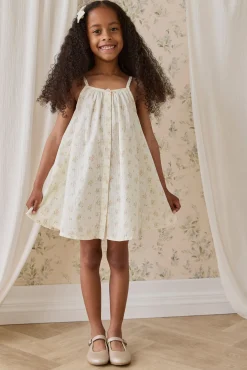 Organic Cotton Cosette Dress-Justine Parchment