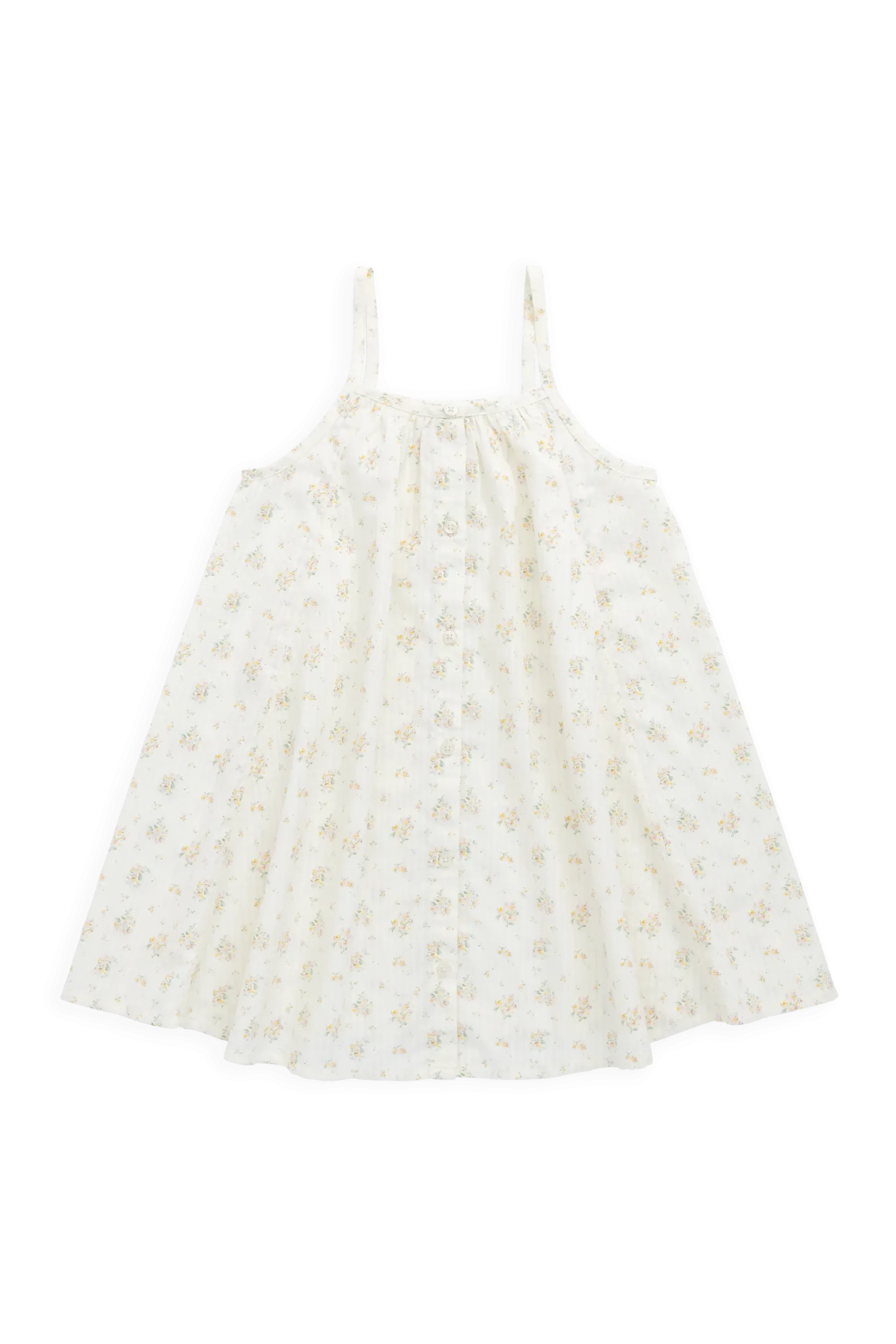 Organic Cotton Cosette Dress-Justine Parchment