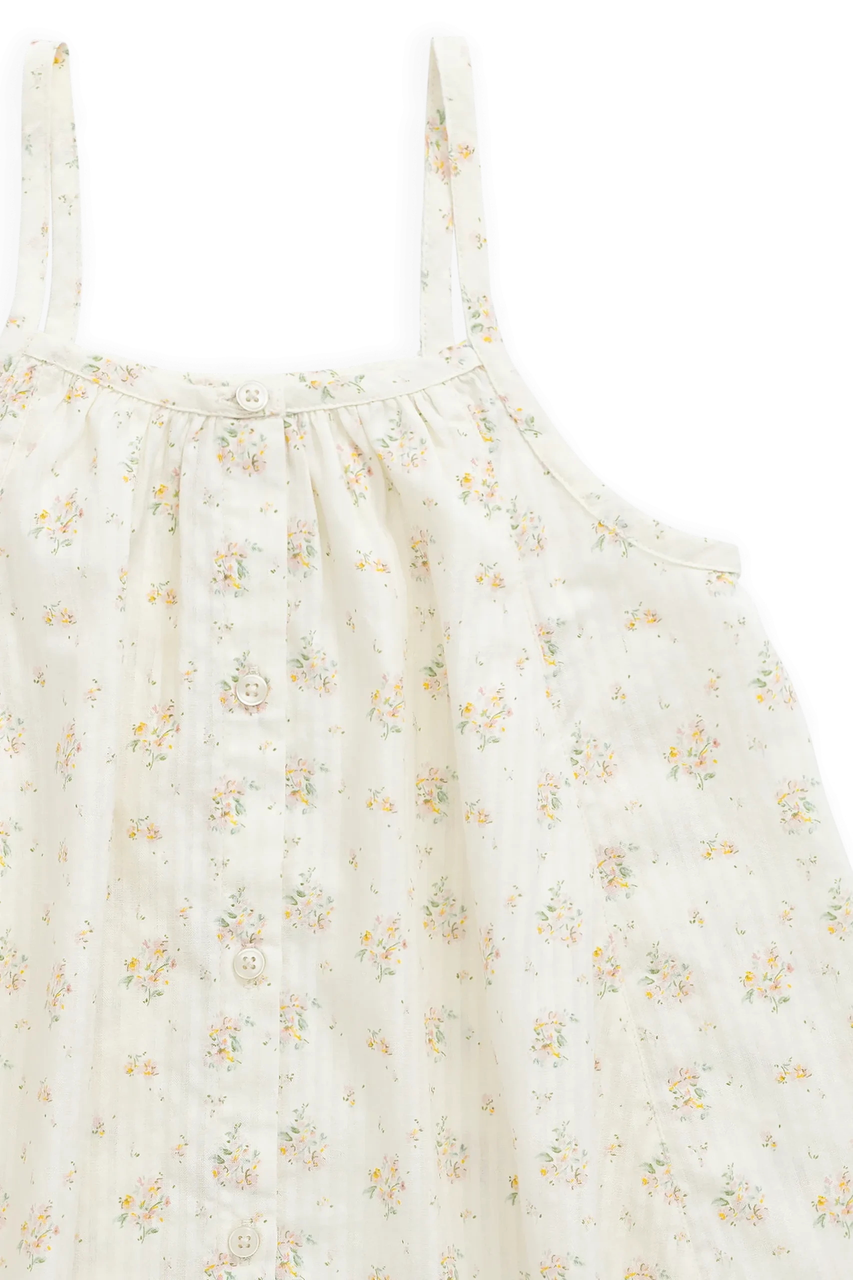 Organic Cotton Cosette Dress-Justine Parchment
