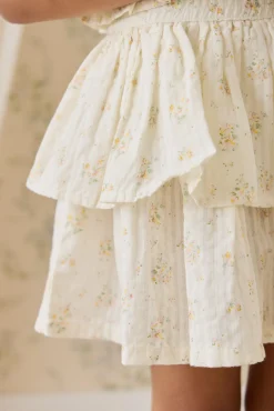 Organic Cotton Cosette Skirt-Justine Parchment