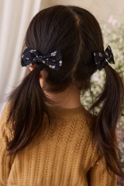Organic Cotton Desiree Bow - Maisie Navy