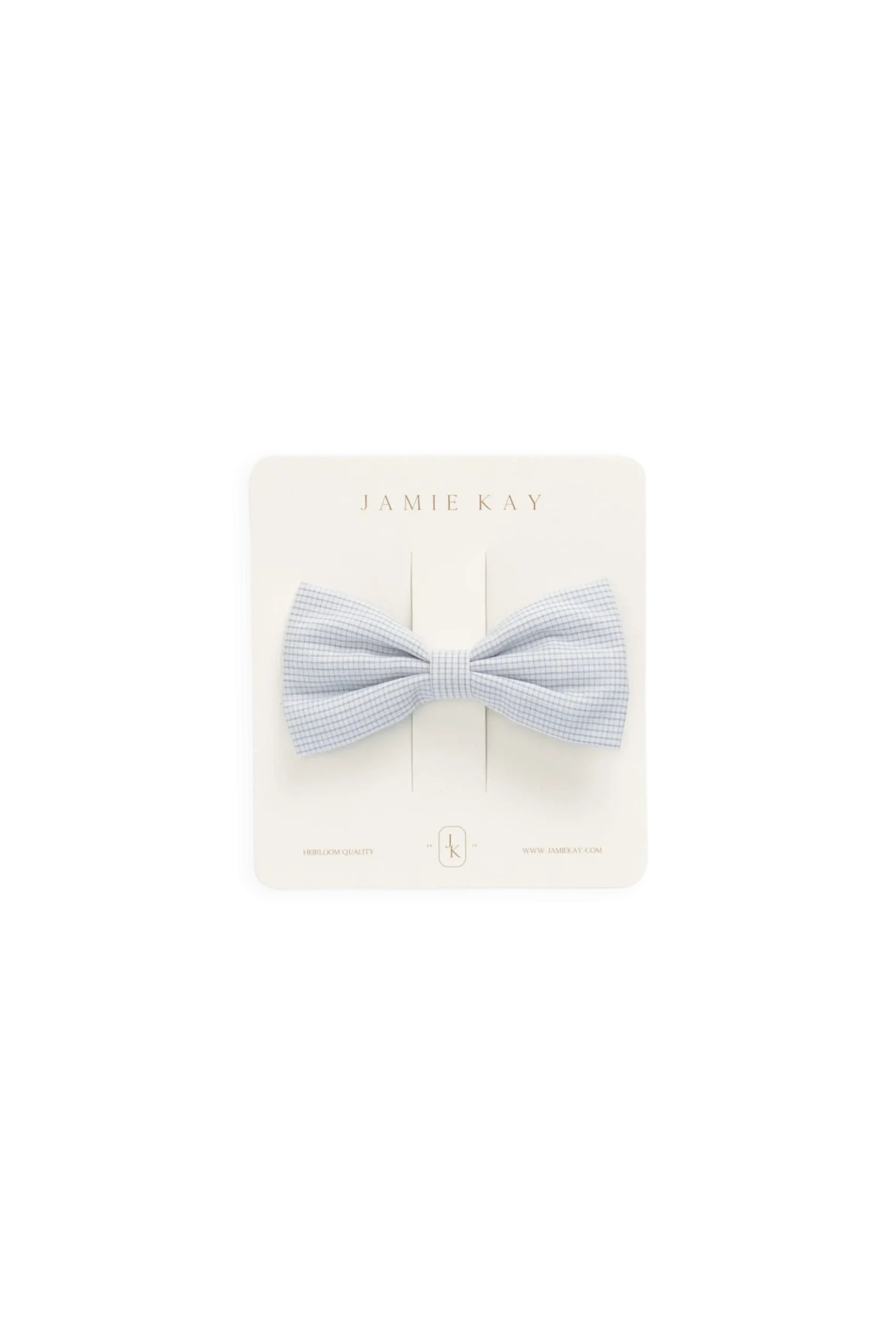 Organic Cotton Desiree Bow - Petite Check