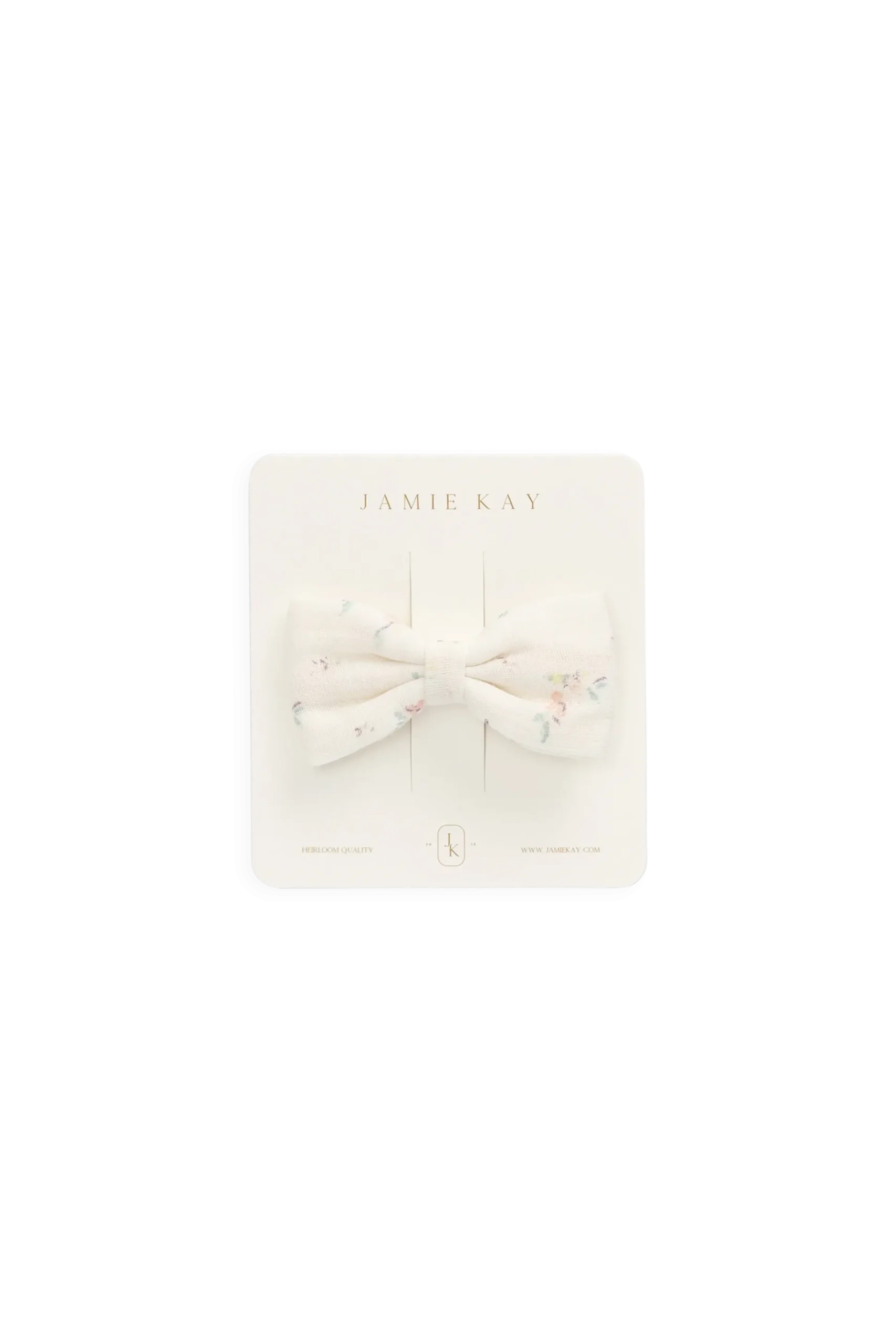 Organic Cotton Desiree Bow - Solange Snow