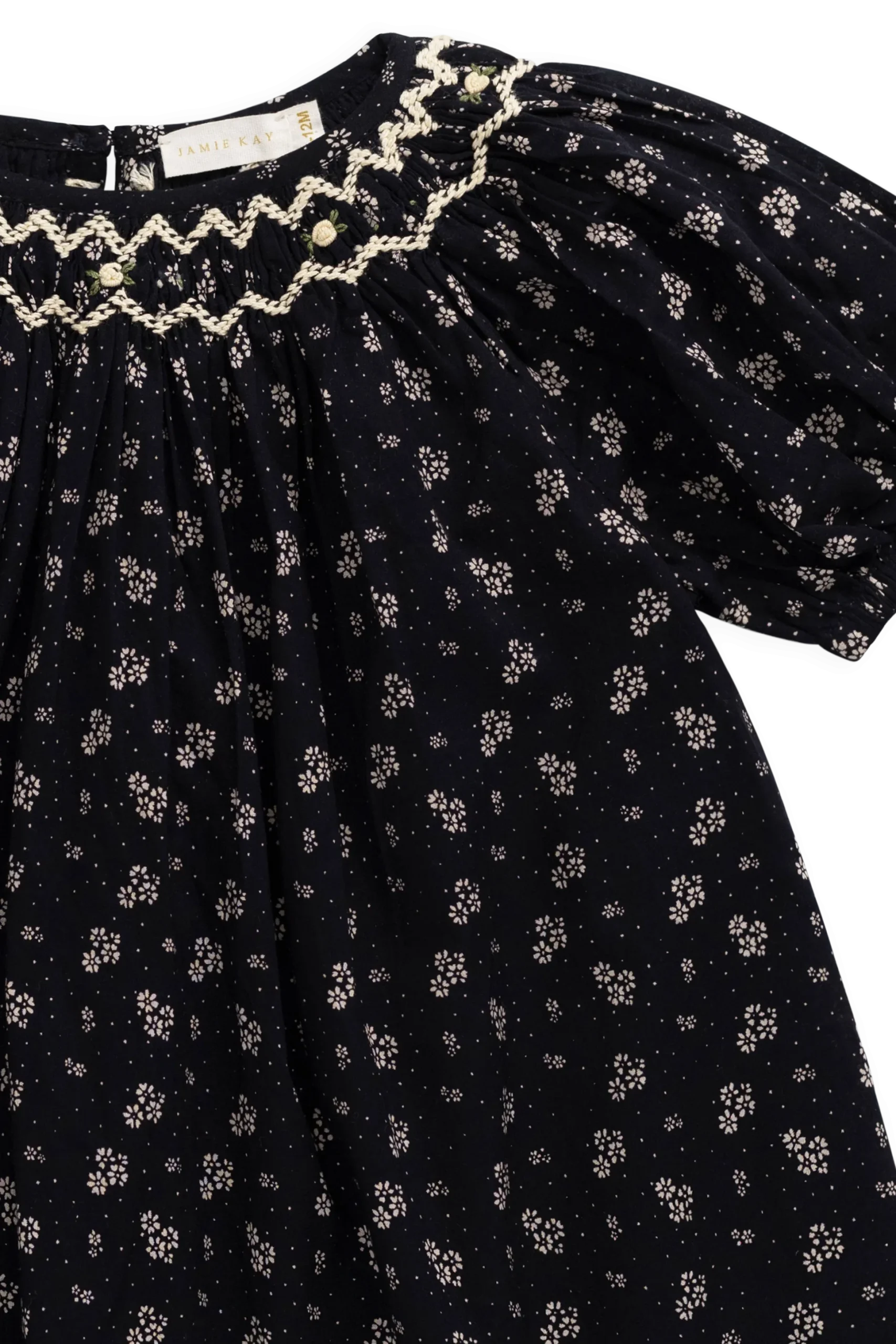 Organic Cotton Dominique Dress - Maisie Navy