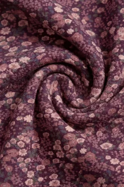 Organic Cotton Dominique Pant - Fig Floral