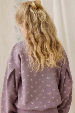Organic Cotton Elara Sweatshirt - Isla Plum