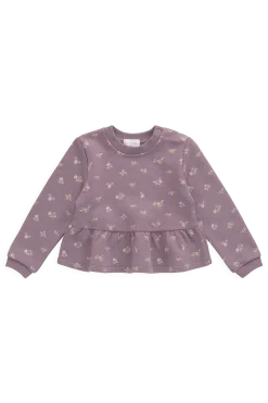 Organic Cotton Emiko Sweatshirt - Isla Plum