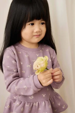 Organic Cotton Emiko Sweatshirt - Isla Plum