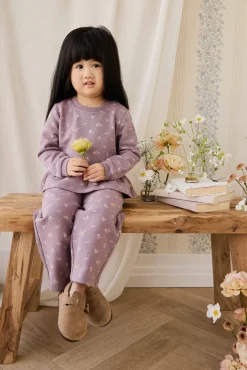 Organic Cotton Emiko Sweatshirt - Isla Plum