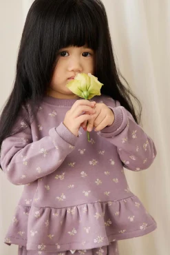 Organic Cotton Emiko Sweatshirt - Isla Plum