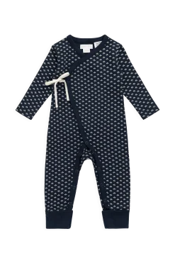 Organic Cotton Estelle Onepiece - Lisa Petite Indigo
