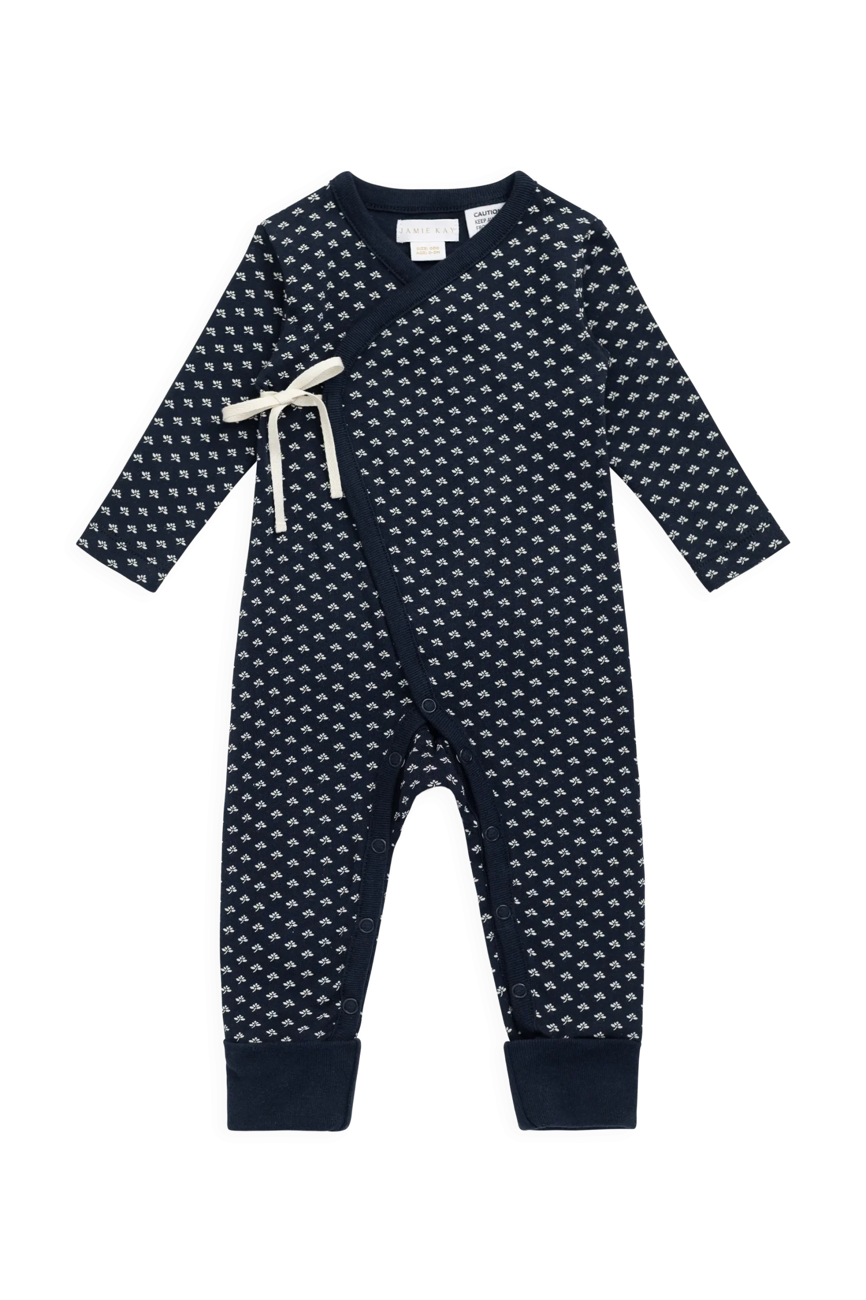 Organic Cotton Estelle Onepiece - Lisa Petite Indigo
