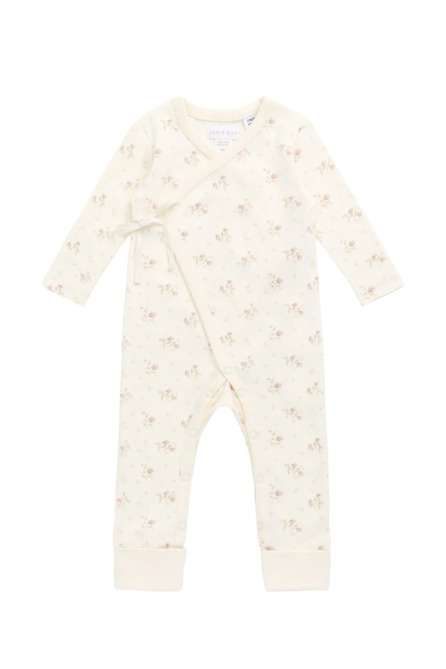 Organic Cotton Estelle Onepiece - Thelma Parchment