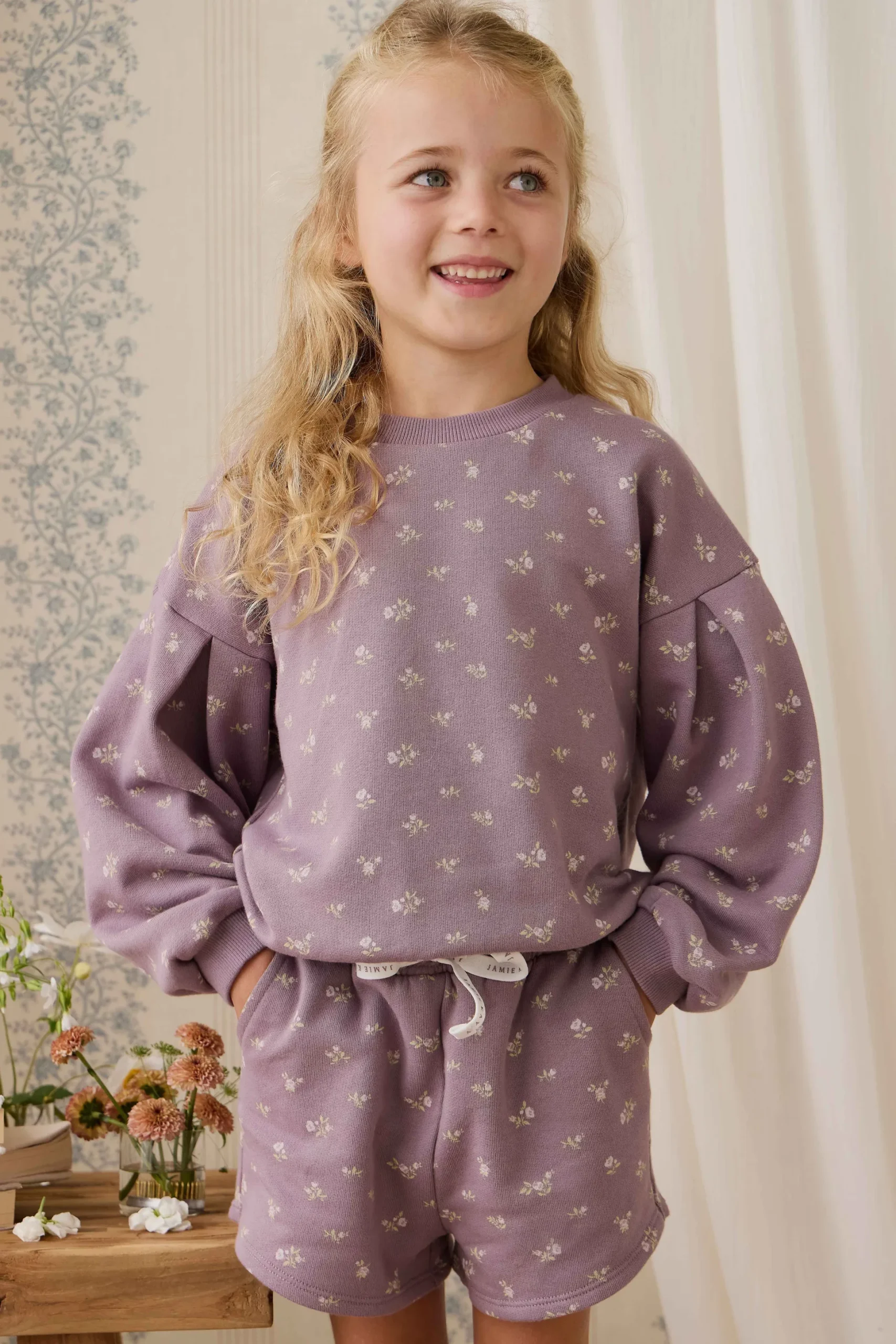 Organic Cotton Etta Short - Isla Plum