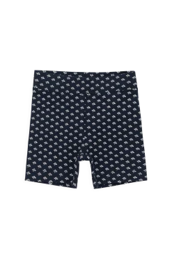 Organic Cotton Everyday Bike Short - Lisa Petite Indigo