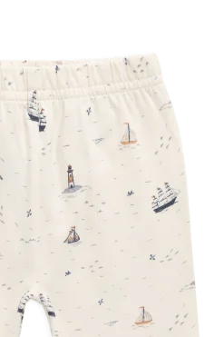 Organic Cotton Everyday Legging-Sailing Day