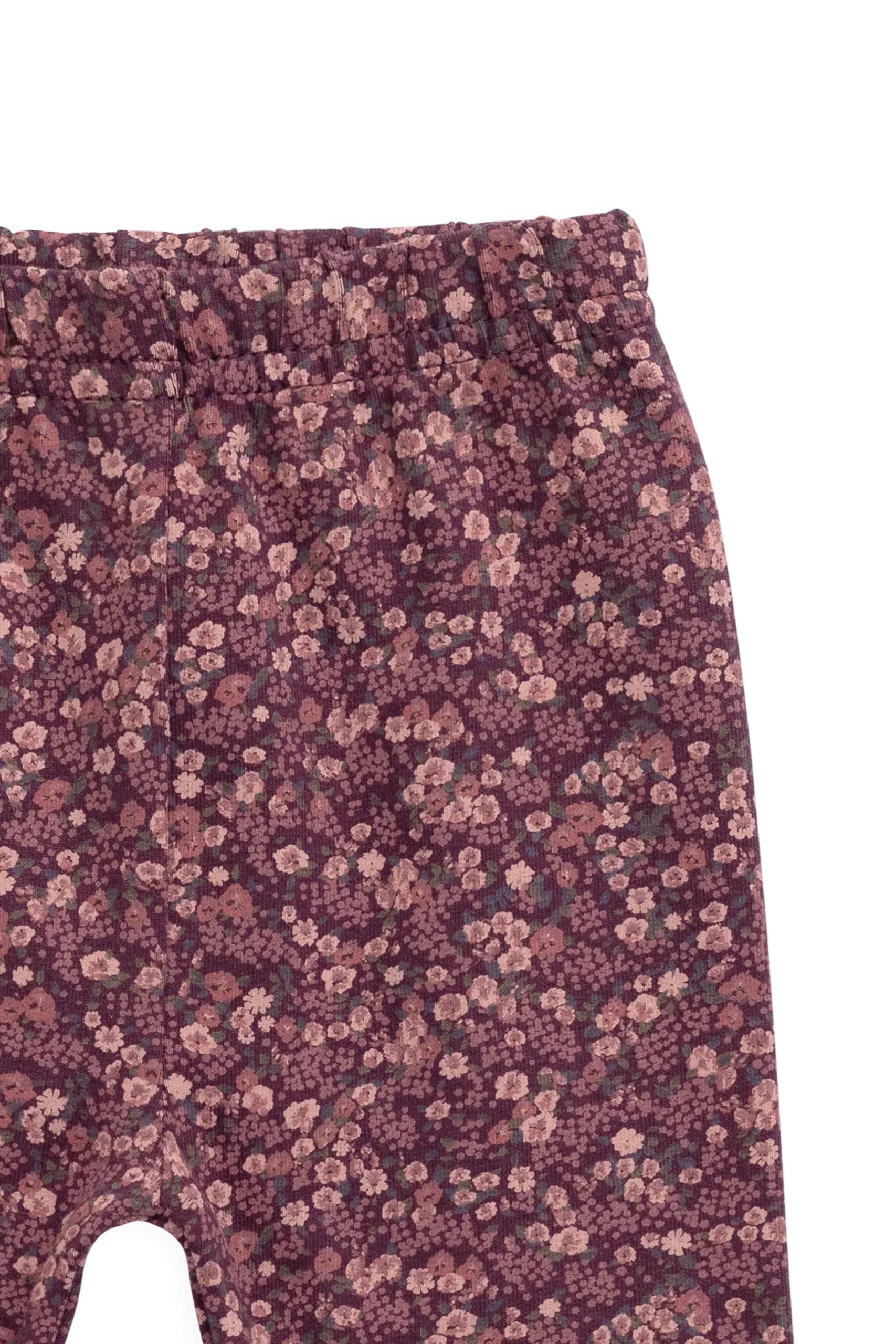 Organic Cotton Everyday Legging - Fig Floral