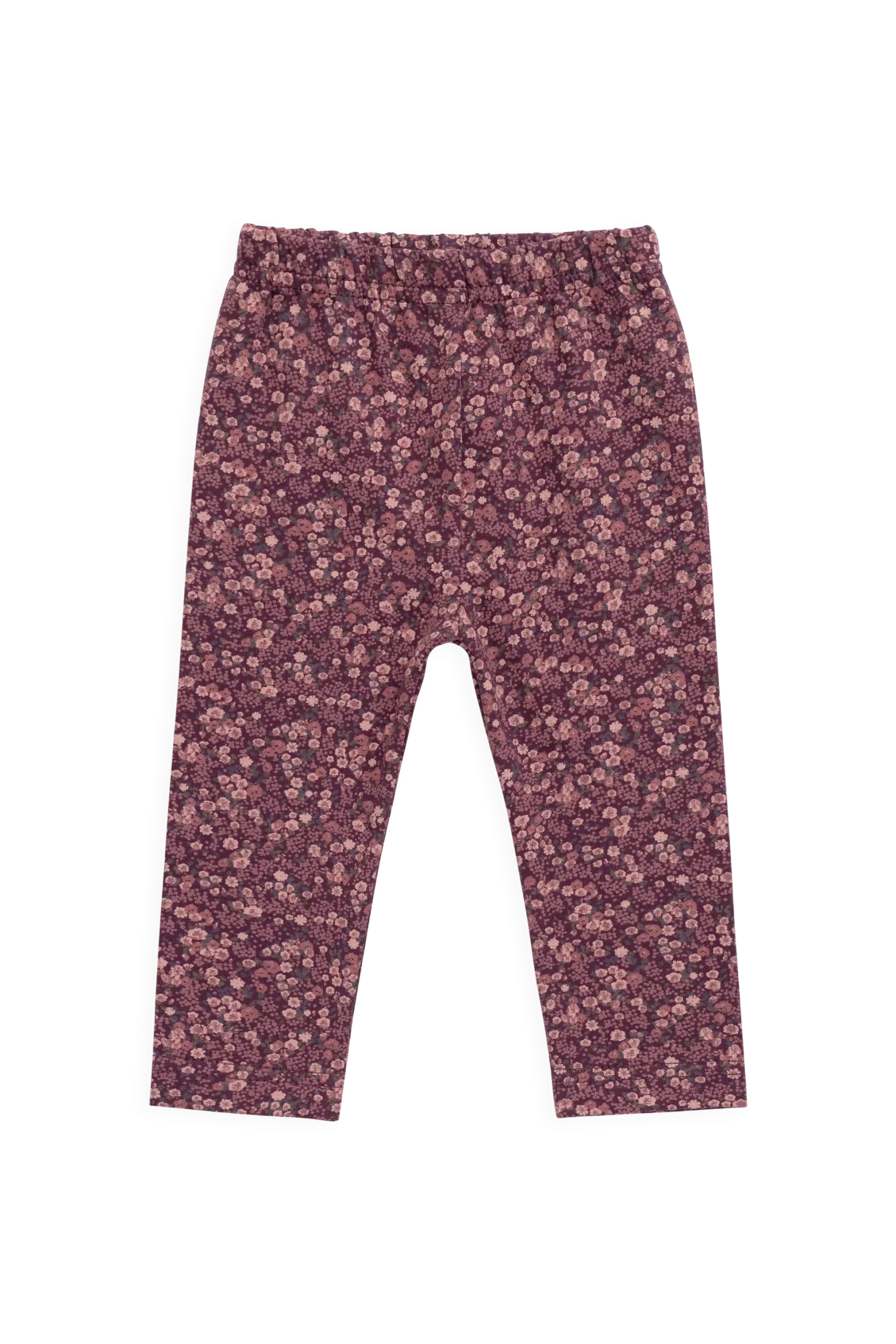Organic Cotton Everyday Legging - Fig Floral