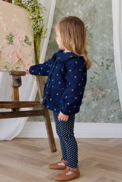Organic Cotton Everyday Legging - Lisa Petite Indigo