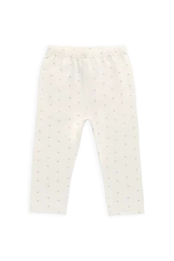 Organic Cotton Everyday Legging - Ditsy Cherries