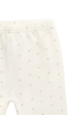 Organic Cotton Everyday Legging - Ditsy Cherries