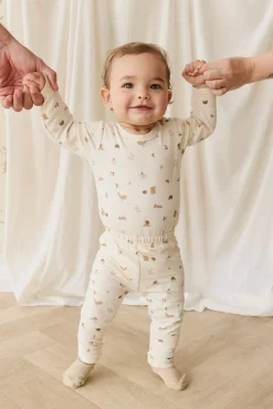Organic Cotton Everyday Legging - Forest Gathering