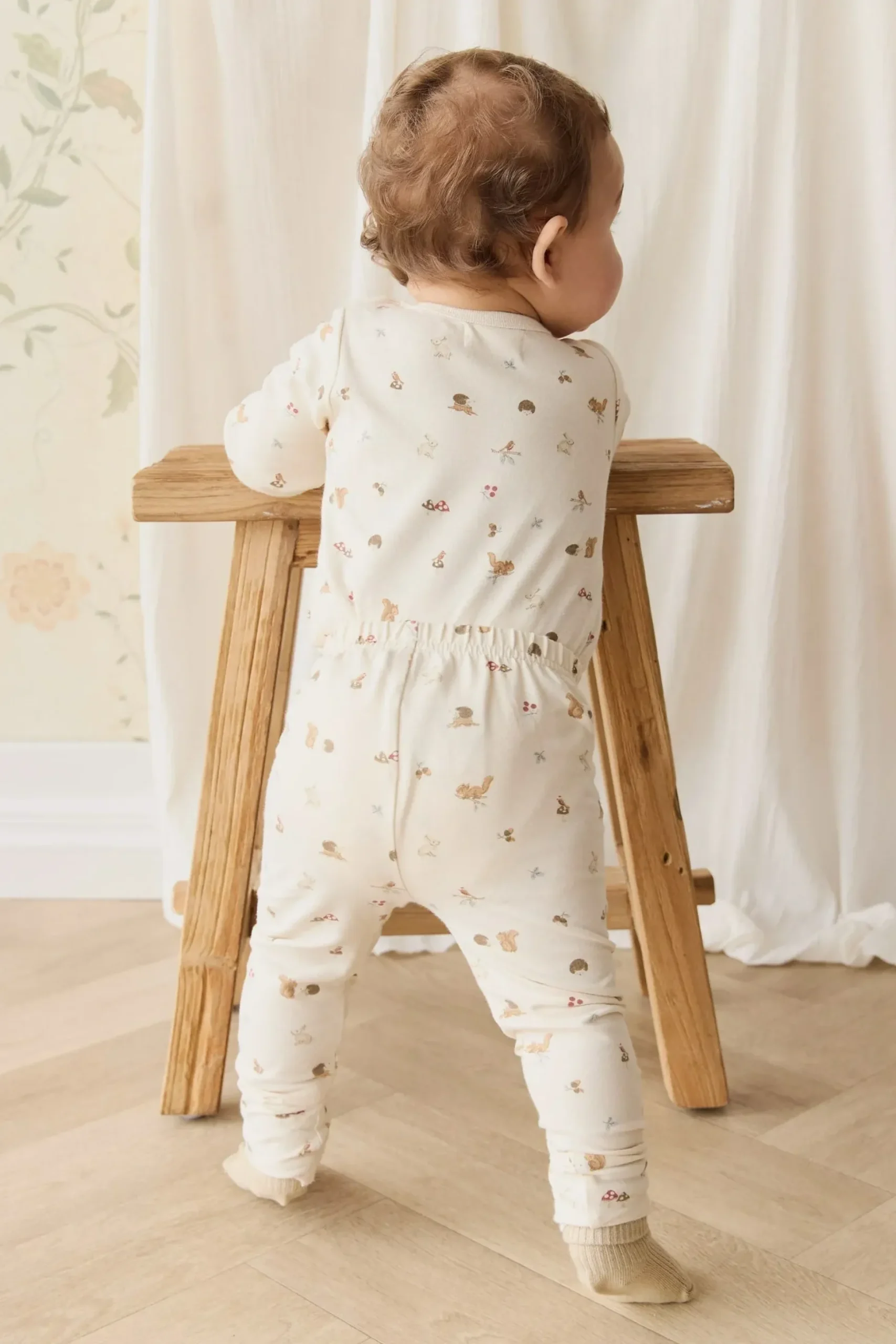 Organic Cotton Everyday Legging - Forest Gathering