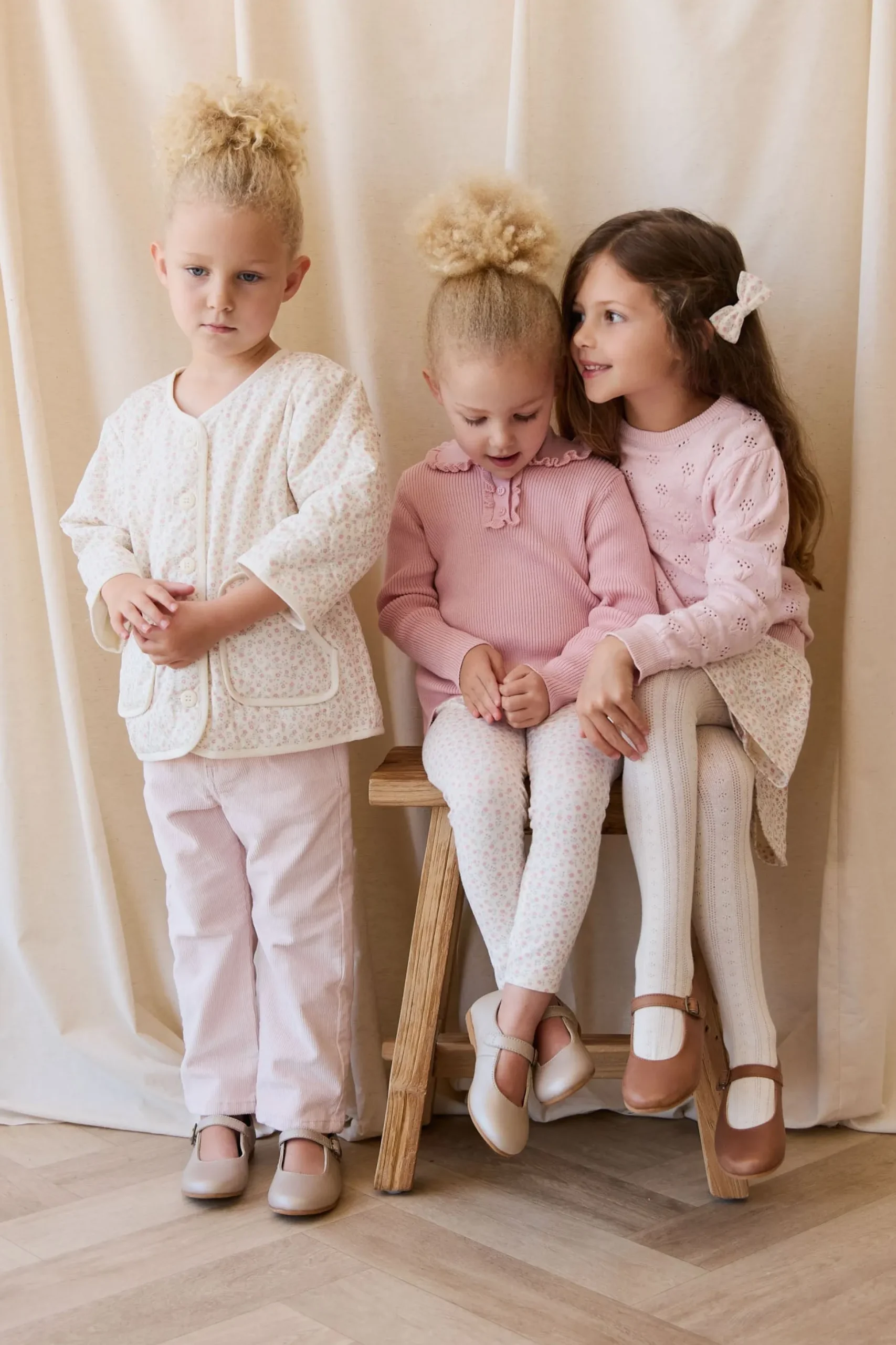 Organic Cotton Everyday Legging - Posy Garden Pink