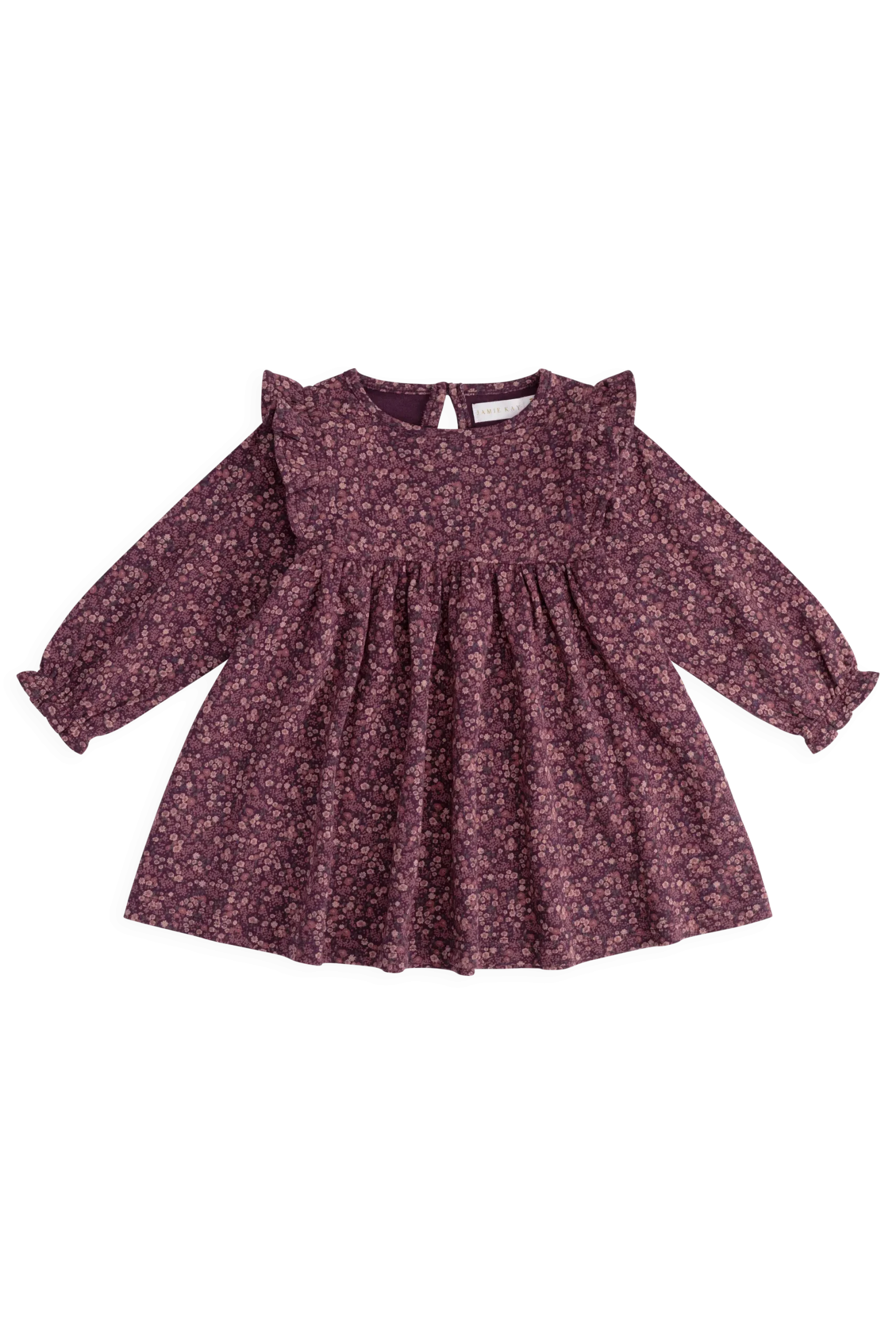 Organic Cotton Frankie Dress - Fig Floral