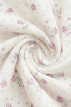 Organic Cotton Frill Bloomer - Molly Lilac