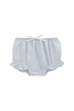 Organic Cotton Frill Bloomer - Petite Check