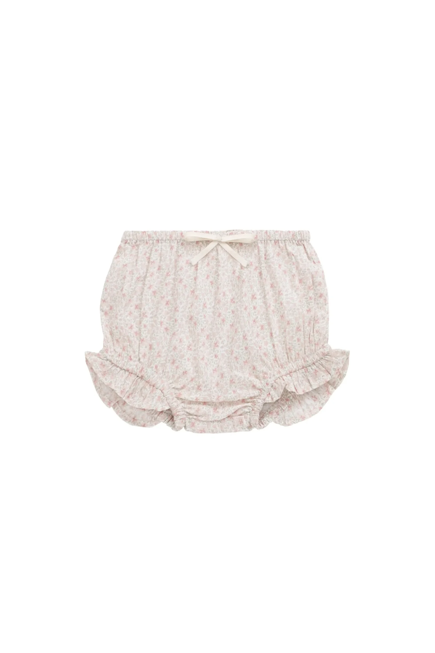 Organic Cotton Frill Bloomer - Claudette Rose
