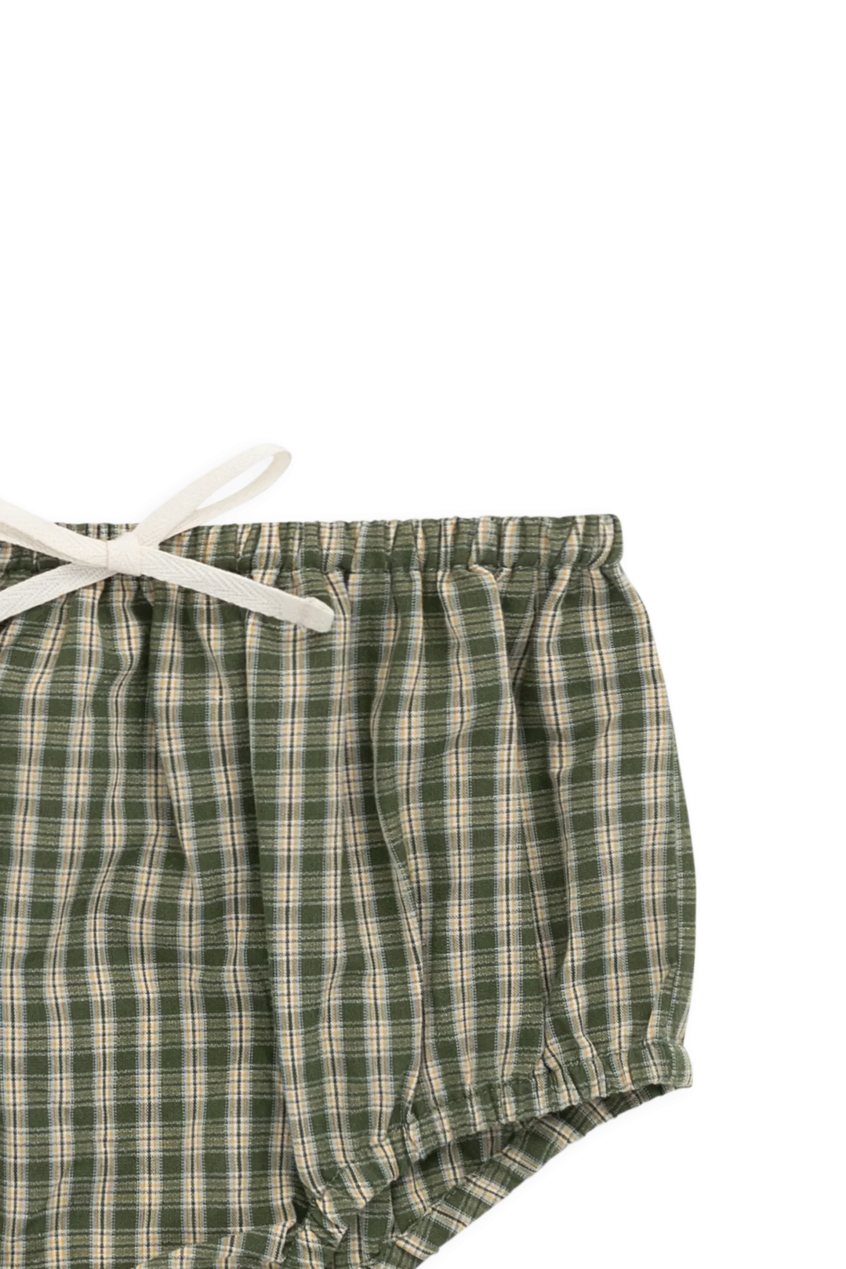Organic Cotton Gabriel Bloomer - Ravine Check