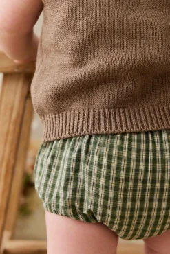 Organic Cotton Gabriel Bloomer - Ravine Check