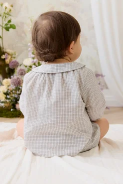 Organic Cotton Gabriel Top - Cloud Check