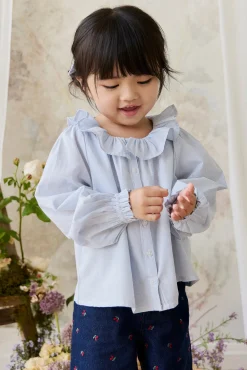 Organic Cotton Gaelle Top - Petite Check