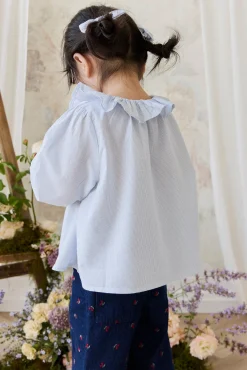 Organic Cotton Gaelle Top - Petite Check