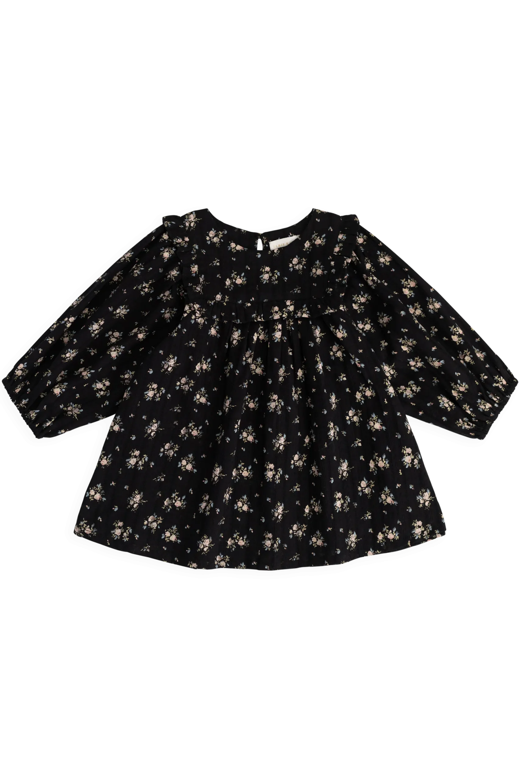 Organic Cotton Gianna Dress - Cassie Caviar