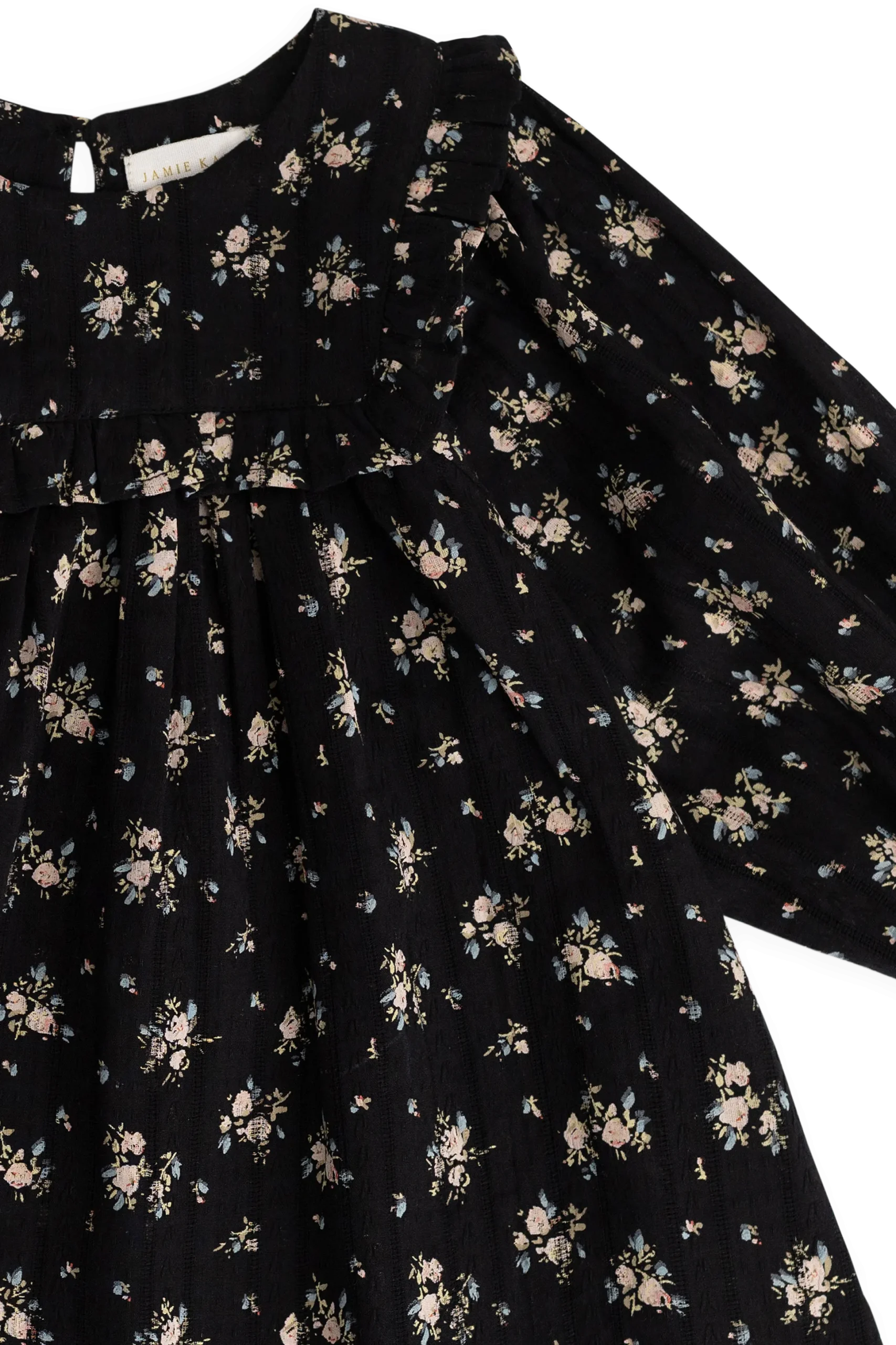 Organic Cotton Gianna Dress - Cassie Caviar