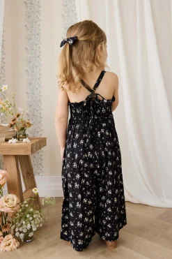 Organic Cotton Gianna Jumpsuit - Cassie Caviar