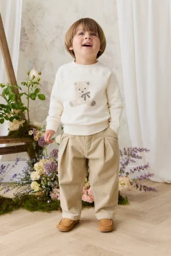 Organic Cotton Hayes Sweatshirt - Theo Teddy Cloud