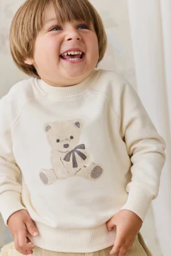 Organic Cotton Hayes Sweatshirt - Theo Teddy Cloud