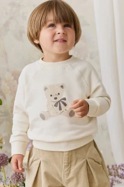 Organic Cotton Hayes Sweatshirt - Theo Teddy Cloud