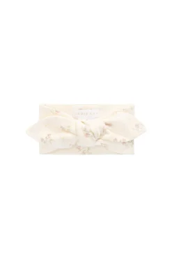 Organic Cotton Headband - Thelma Parchment
