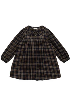 Organic Cotton Ira Dress - Woodland Check