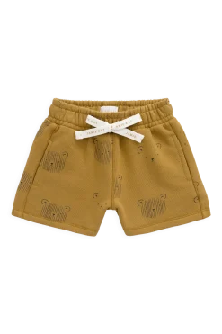 Organic Cotton Jalen Short - Buckwheat Teddy Face