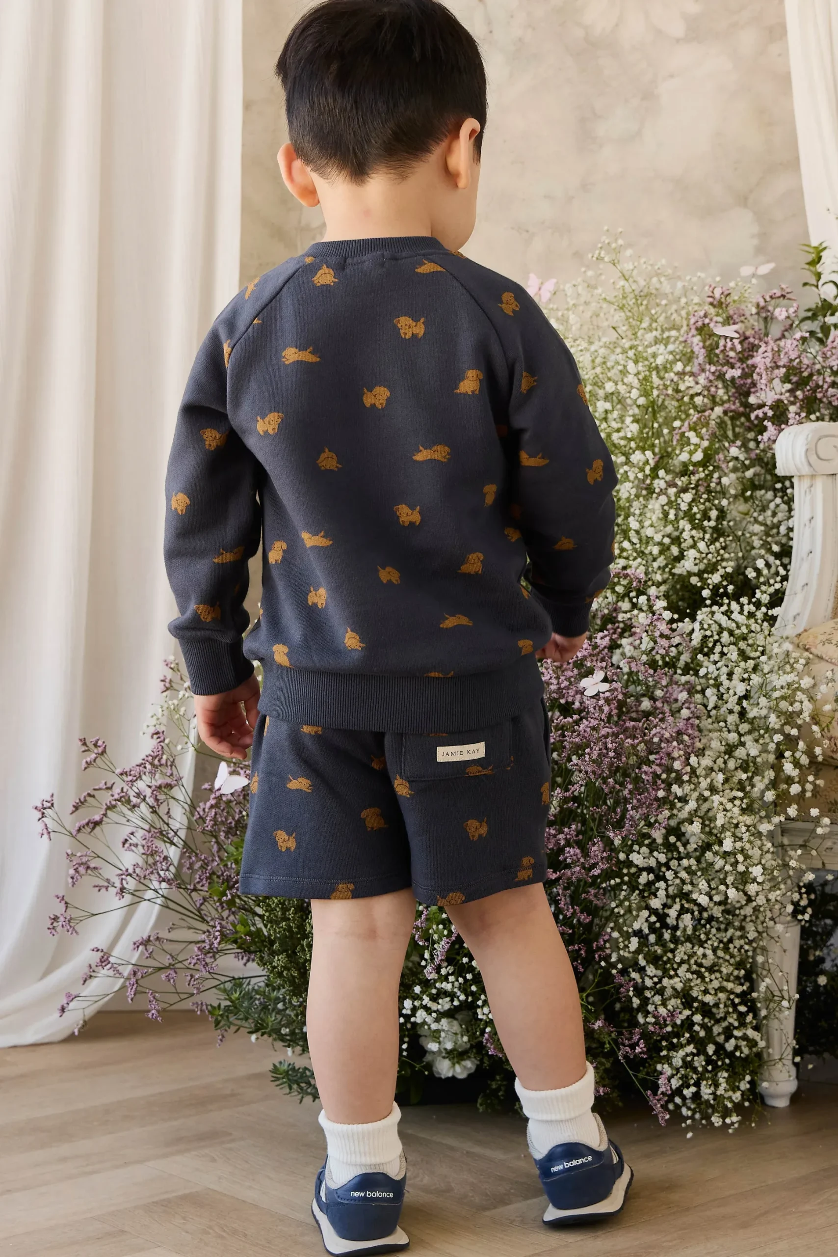 Organic Cotton Jalen Short - Playful Milo Captain